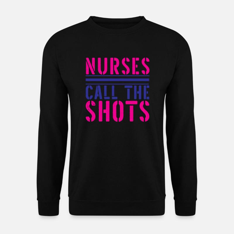 KRANKENSCHWESTER Pflegerin - Unisex Pullover - Schwarz