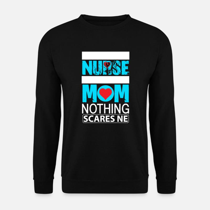 Maman infirmière - Sweat-shirt Unisexe - noir
