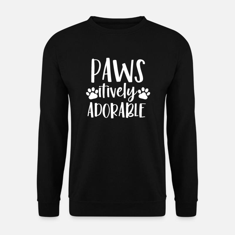 Pawsitively Bewundernswert - Unisex Pullover - Schwarz