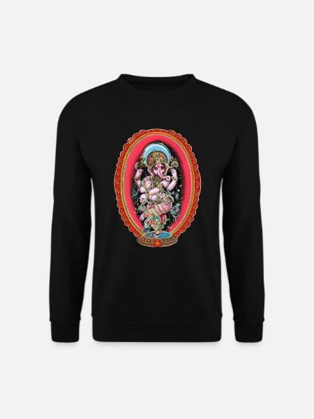 Ganesha - Unisex Pullover - Schwarz