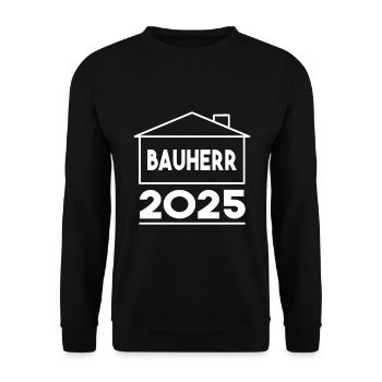 Client 2025 – Vision becomes reality - Unisex Sweatshirt - black - Front - Alina (178cm) & Michal (187cm)