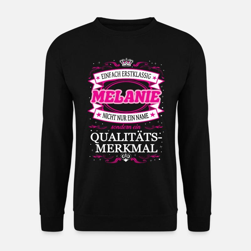 Caractéristique de qualité Melanie tout simplement de première classe - Sweat-shirt Unisexe - noir