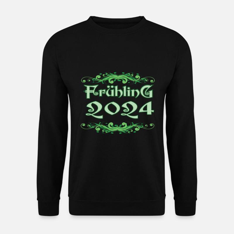 Frühling 2024 Design - Unisex Pullover - Schwarz