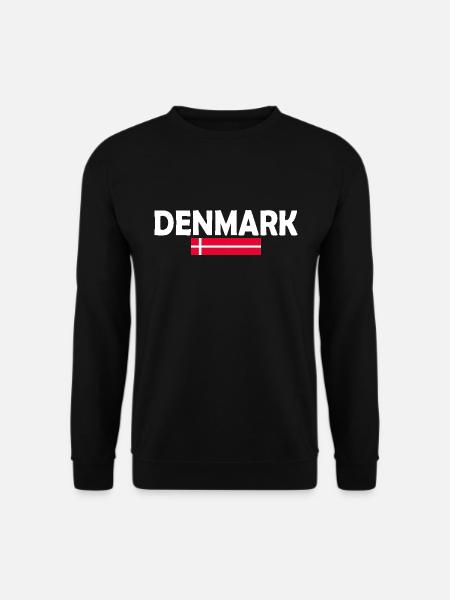 Denmark flag - Unisex Sweatshirt - black
