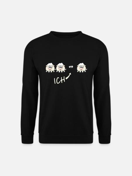 Das schwarze Schaf der Familie - Unisex Pullover - Schwarz