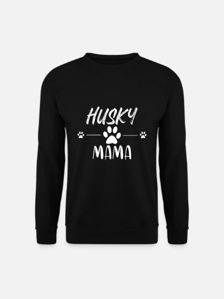 Husky Husky-Liebhaber Husky-Besitzer Husky Lustige - Unisex Pullover - Schwarz