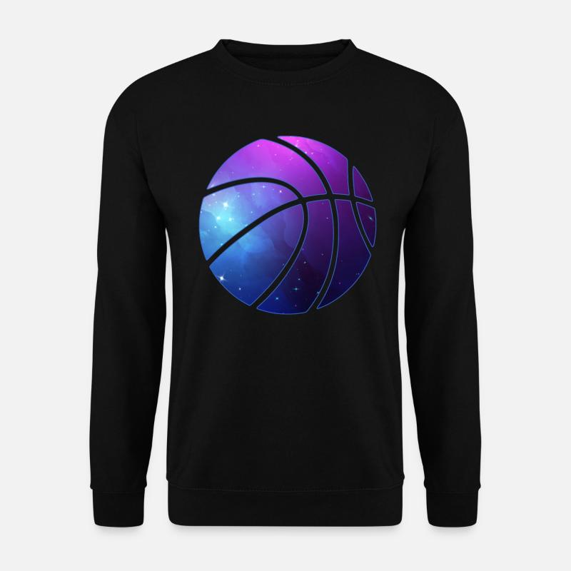 Basketball Galaxy - Unisex Sweatshirt - black