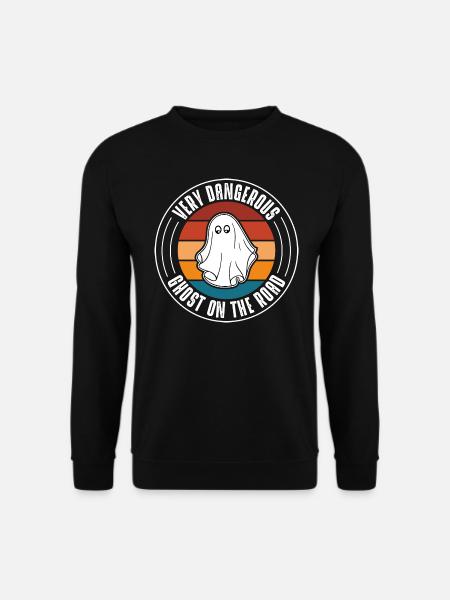 Ghost on the Road - Unisex Sweatshirt - black