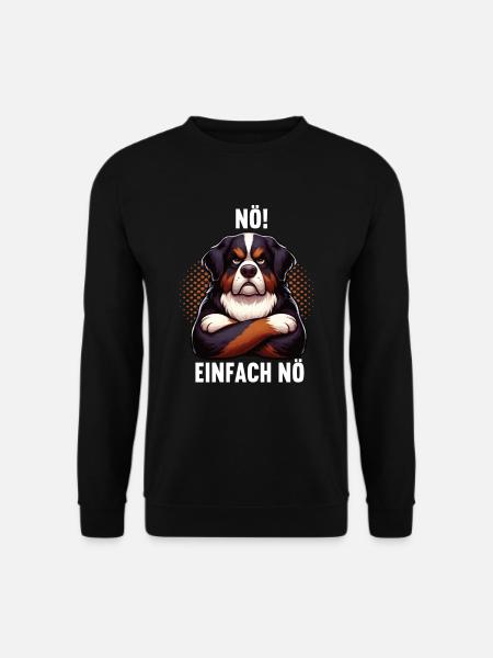 Nö Einfach Nö Australian Shepherd Aussie - Unisex Pullover - Schwarz