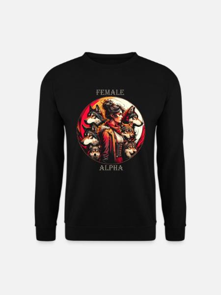 Alpha Spirit Essence - Unisex Sweatshirt - black