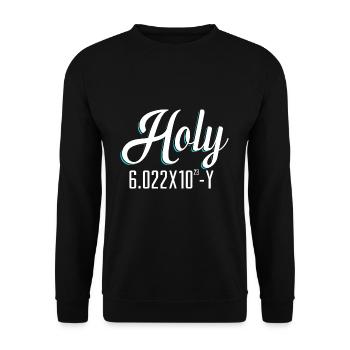 chemistry - Unisex Sweatshirt - black - Front - Alina (178cm) & Michal (187cm)