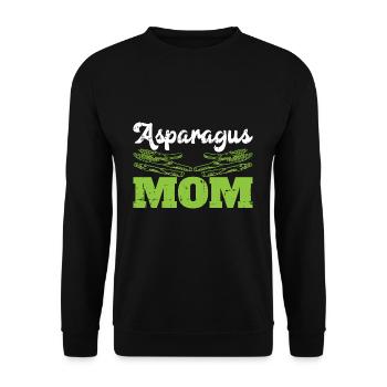 Spargel - Unisex Pullover - Schwarz - Vorne - Alina (178cm) & Michal (187cm)
