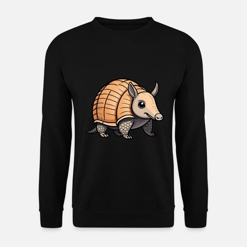 Cute armadillo - Unisex Sweatshirt - black