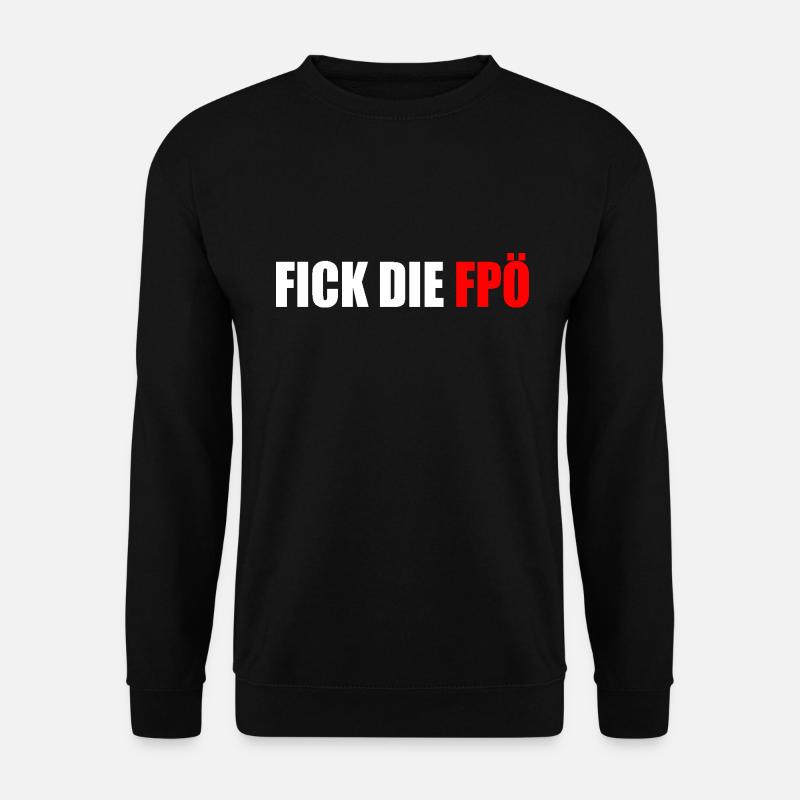 EMMERDE LE FPÖ - Sweat-shirt Unisexe - noir