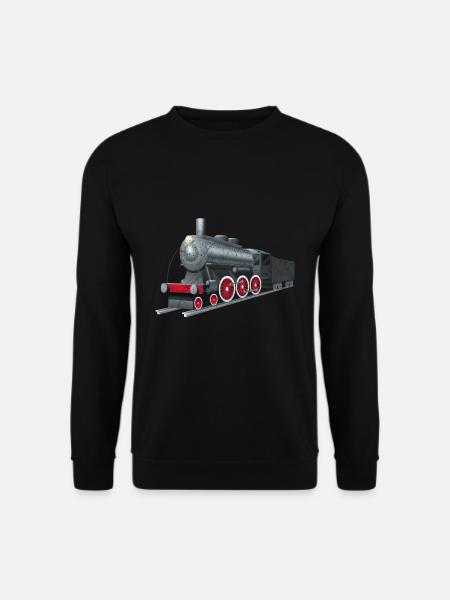 Zug - Unisex Pullover - Schwarz