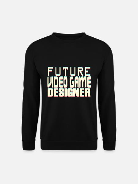 Future Video Game Designer - Unisex Sweatshirt - black