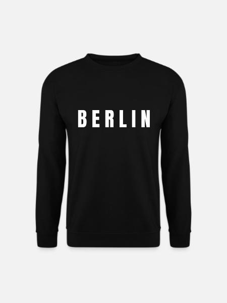B E R L I N - Unisex Pullover - Schwarz