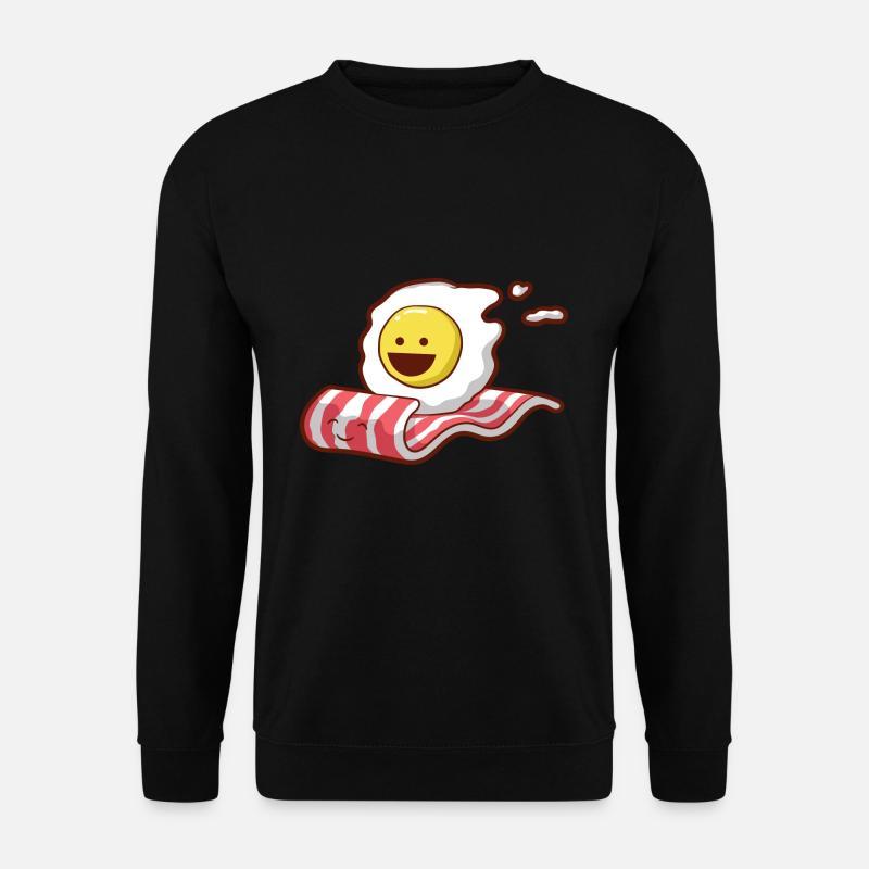 Breakfast Eggs Bacon Gift - Unisex Sweatshirt - black
