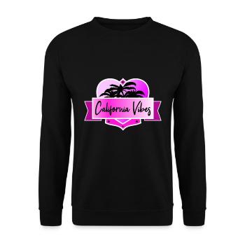 California Vibes - Sweat-shirt Unisexe - noir - Devant - Alina (178cm) & Michal (187cm)