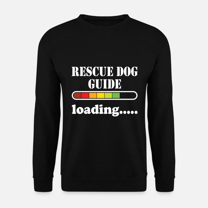 Rettungshund - Unisex Pullover - Schwarz