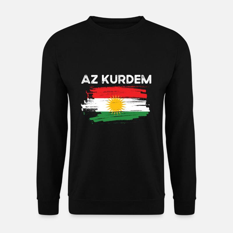 Kurdistan - Unisex Pullover - Schwarz