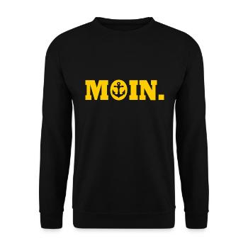 Moin - Sweat-shirt Unisexe - noir - Devant - Alina (178cm) & Michal (187cm)