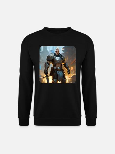 Stolzer Krieger - Unisex Pullover - Schwarz