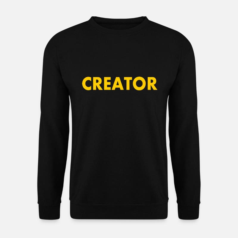 Creator - Unisex Pullover - Schwarz