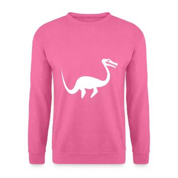 Plesiosaurus, monstres marins et conception du Loch Ness - Sweat-shirt Unisexe - rose - Devant