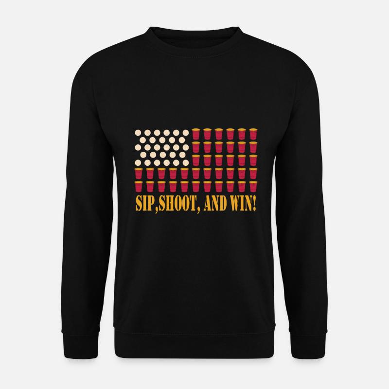 Trinkspiel - Unisex Pullover - Schwarz