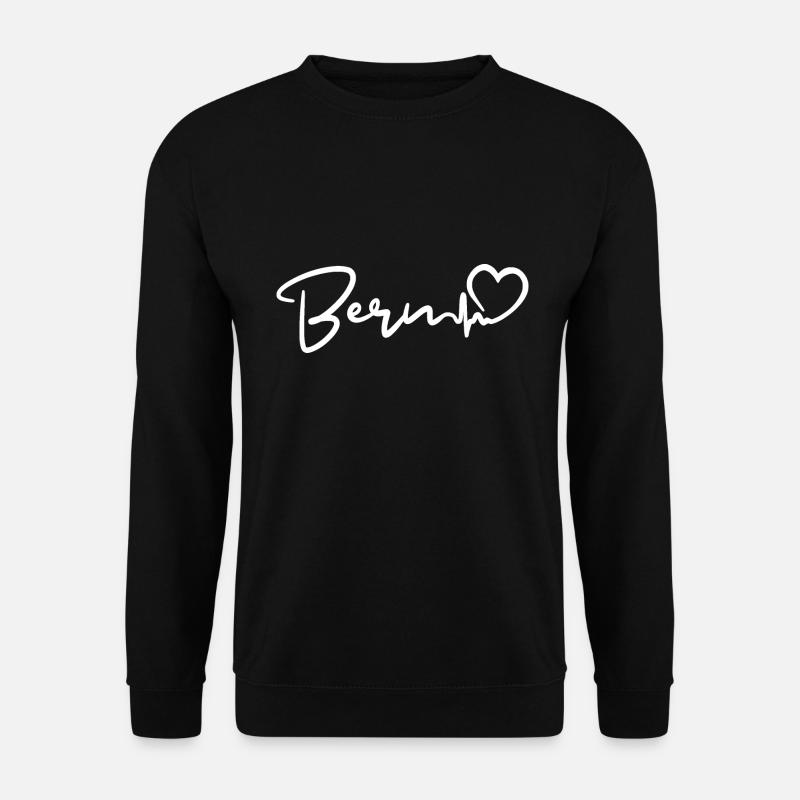 Bern Herzschlag - Unisex Pullover - Schwarz