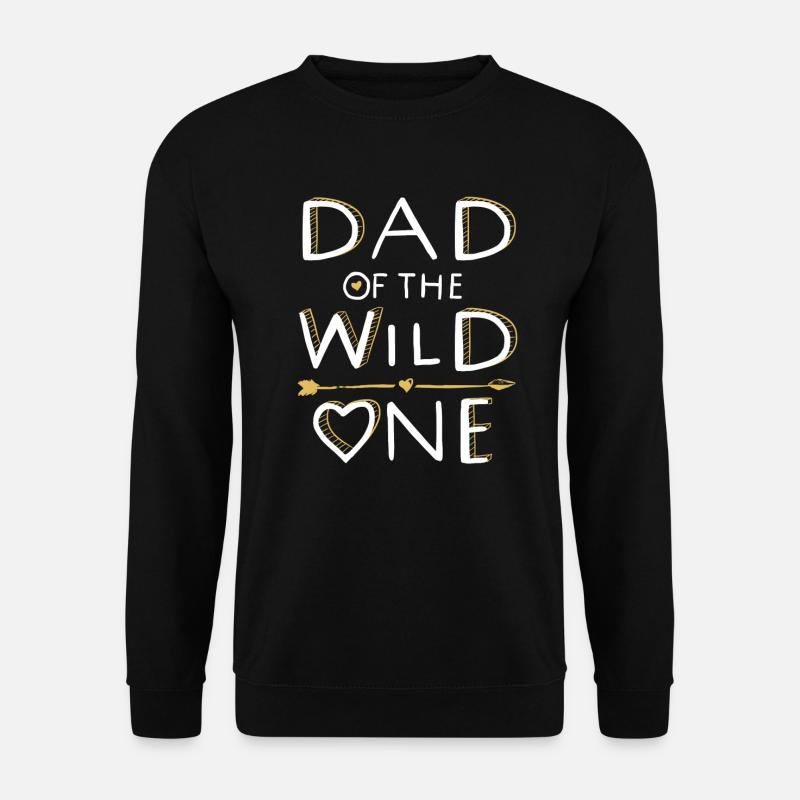 DAD of the WILD ONE - Familien Design (2/2) - Unisex Pullover - Schwarz