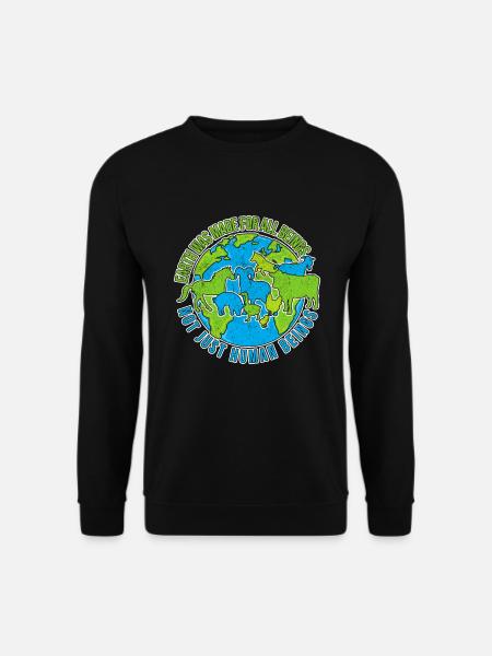 Dog Rescue Animal Rescue Animal Rights Adopting - Unisex Pullover - Schwarz