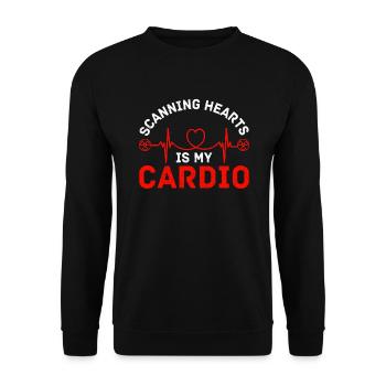 Radiology Xray Rad Tech Pharmacy Tech Phlebotomist - Unisex Sweatshirt - black - Front - Alina (178cm) & Michal (187cm)
