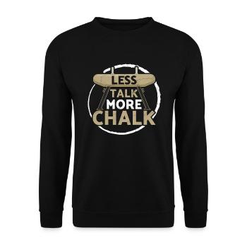 Gymnast Gymnastics Acrobatic Artistic Dance Sports - Unisex Sweatshirt - black - Front - Alina (178cm) & Michal (187cm)