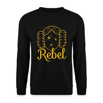 Feminist Feminism Women Empowerment Gender Girls - Unisex Sweatshirt - black - Front - Alina (178cm) & Michal (187cm)
