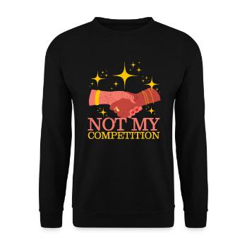 Feminist Feminism Women Empowerment Gender Girls - Unisex Sweatshirt - black - Front - Alina (178cm) & Michal (187cm)