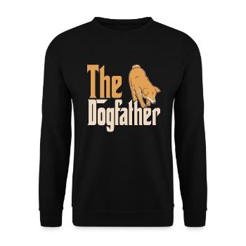 Shiba Inu Chien Papa Chien Père Chiens Papa Père Rott - Sweat-shirt Unisexe - noir - Devant - Alina (178cm) & Michal (187cm)