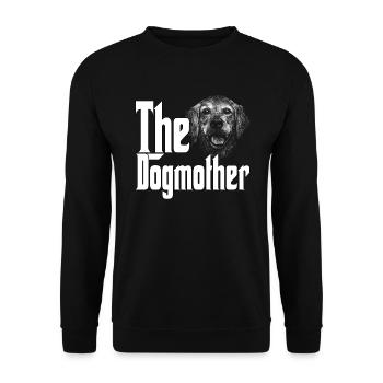 Golden Retriever Dog Mom Dogmother Dogs Mommy - Sweat-shirt Unisexe - noir - Devant - Alina (178cm) & Michal (187cm)