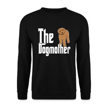 Labradoodle Chien Maman Chienne Chiens Maman - Sweat-shirt Unisexe - noir - Devant - Alina (178cm) & Michal (187cm)