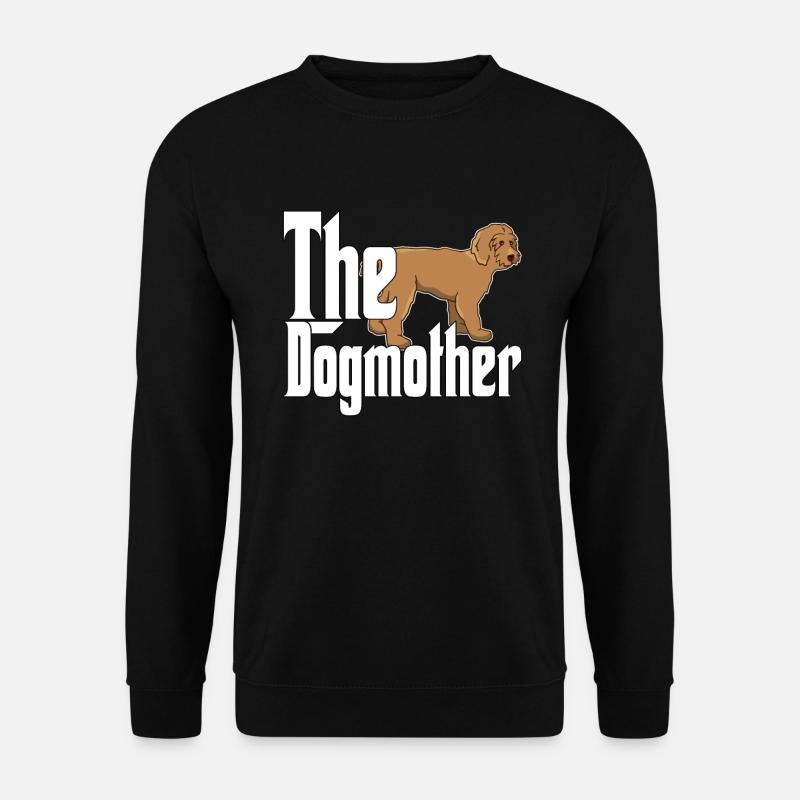 Labradoodle Dog Mom Dogmother Dogs Mommy - Unisex Pullover - Schwarz