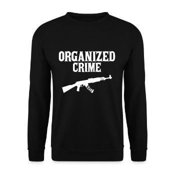 OC-AK-47 - Unisex Sweatshirt - black - Front - Alina (178cm) & Michal (187cm)