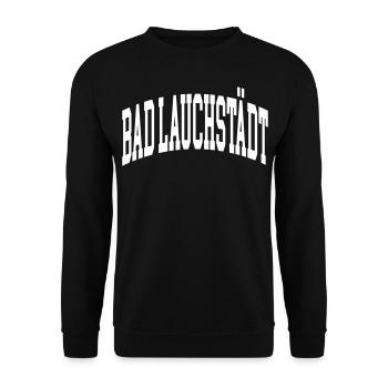 Bad Lauchstädt - Sweat-shirt Unisexe - noir - Devant - Alina (178cm) & Michal (187cm)