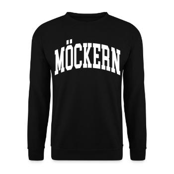 Möckern - Sweat-shirt Unisexe - noir - Devant - Alina (178cm) & Michal (187cm)
