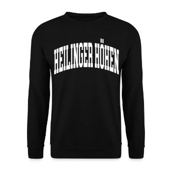 Heilinger Heights - Unisex Sweatshirt - black - Front - Alina (178cm) & Michal (187cm)