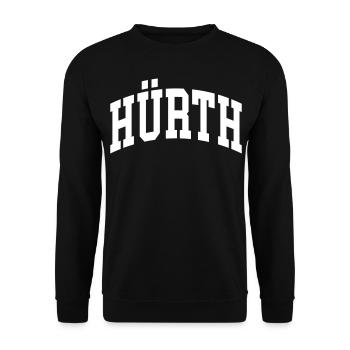 Hürth - Sweat-shirt Unisexe - noir - Devant - Alina (178cm) & Michal (187cm)