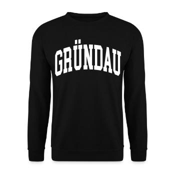 Gründau - Unisex Pullover - Schwarz - Vorne - Alina (178cm) & Michal (187cm)