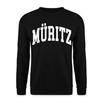 Müritz - Unisex Pullover - Schwarz - Vorne - Alina (178cm) & Michal (187cm)