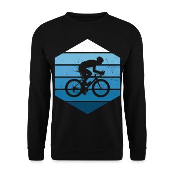 Vélo de route Femme Cyclisme de route Vélo de route Vélo de route - Sweat-shirt Unisexe - noir - Devant - Alina (178cm) & Michal (187cm)