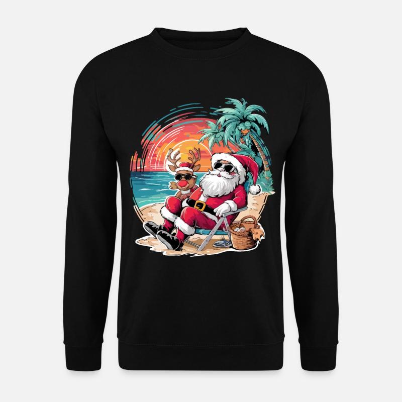 Weihnachten im Juli - Unisex Pullover - Schwarz